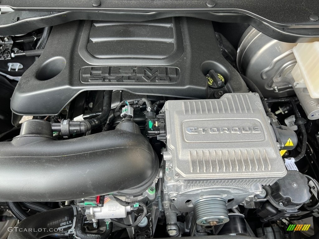 2023 Ram 1500 Laramie Crew Cab 4x4 5.7 Liter HEMI OHV 16-Valve VVT MDS V8 Engine Photo #146182830