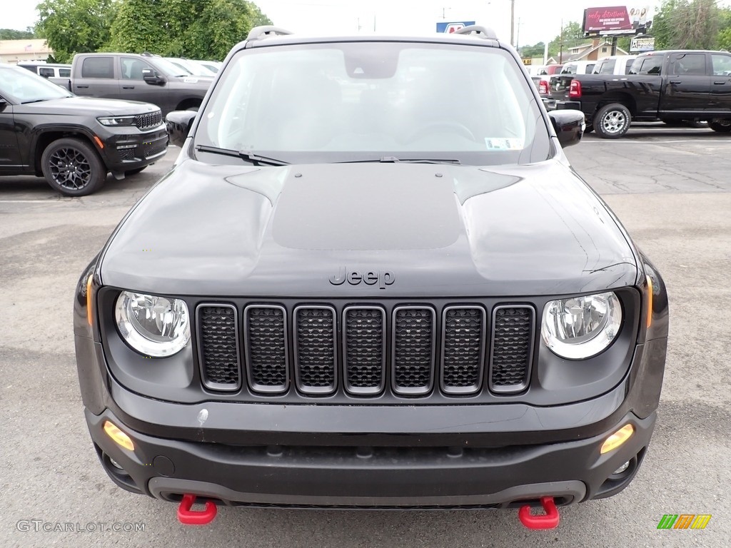 Black 2023 Jeep Renegade Trailhawk 4x4 Exterior Photo #146183847