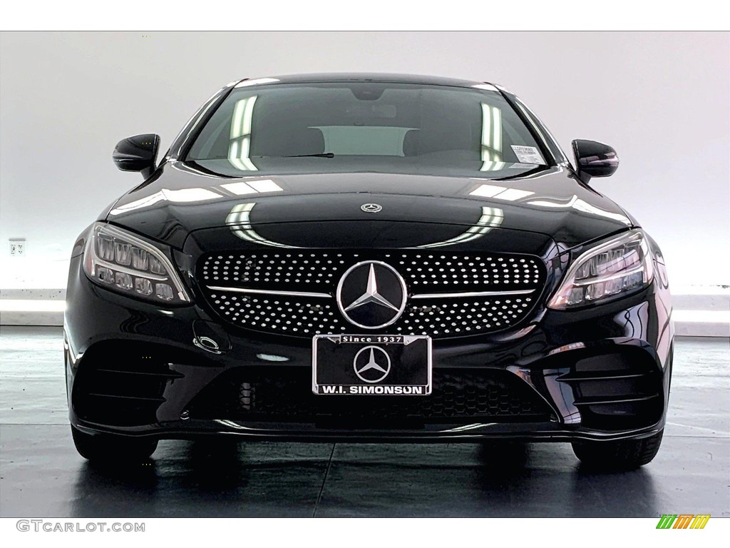 2020 C 300 Coupe - Black / Black photo #2