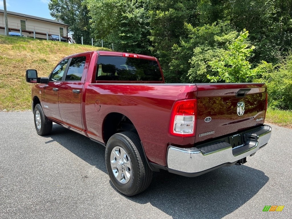 2023 2500 Big Horn Crew Cab 4x4 - Delmonico Red Pearl / Diesel Gray/Black photo #9