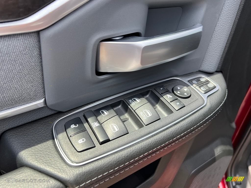 2023 Ram 2500 Big Horn Crew Cab 4x4 Diesel Gray/Black Door Panel Photo #146184546