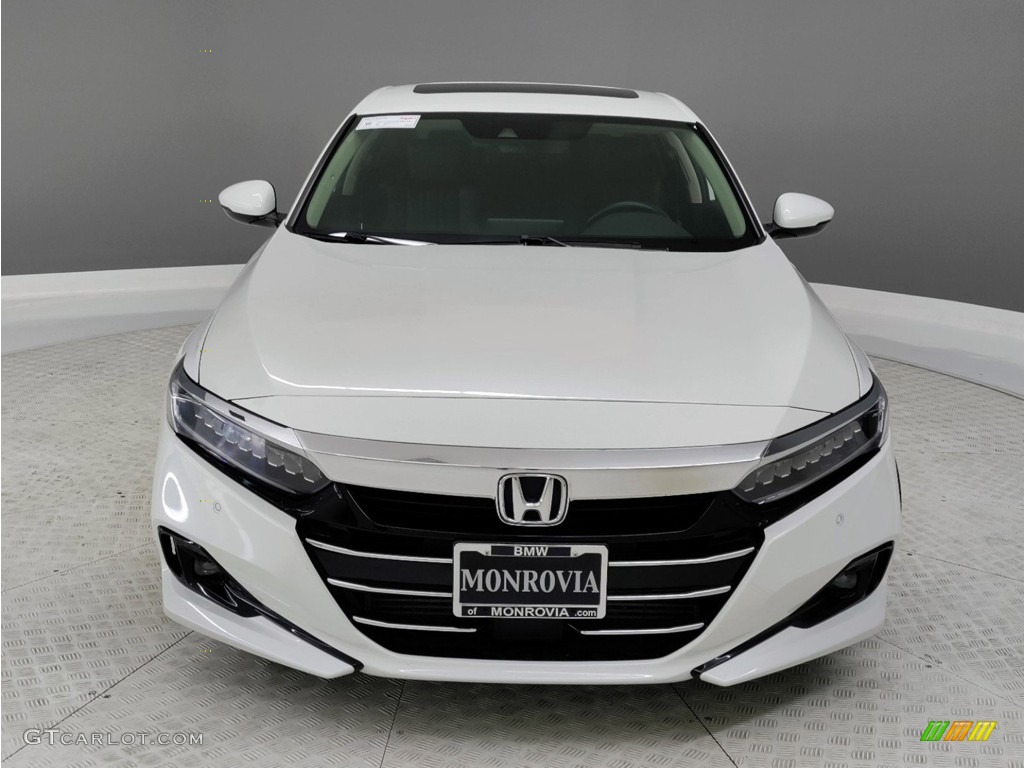 2021 Accord EX-L - Platinum White Pearl / Black photo #2
