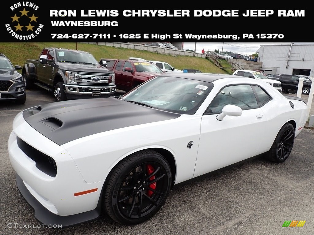 2023 Challenger SRT Hellcat JailBreak - White Knuckle / Demonic Red/Black photo #1