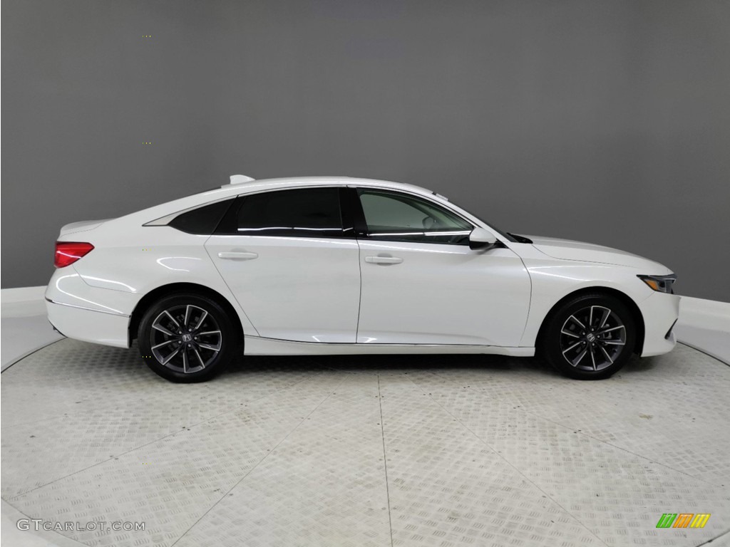 Platinum White Pearl 2021 Honda Accord EX-L Exterior Photo #146184678