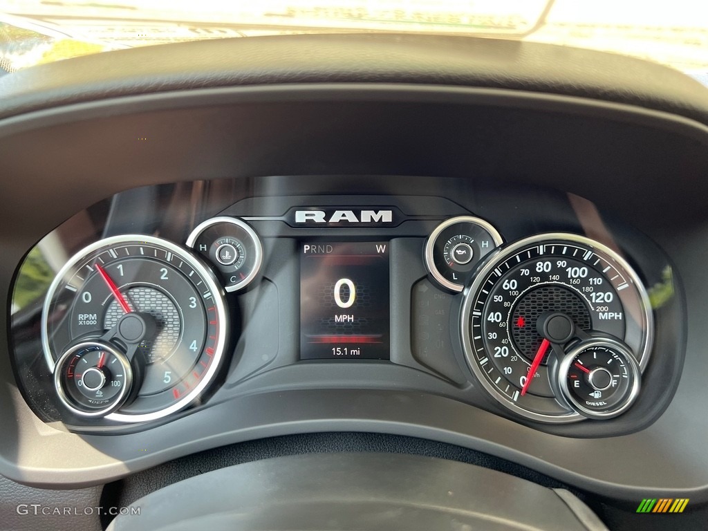 2023 Ram 2500 Big Horn Crew Cab 4x4 Gauges Photo #146184765