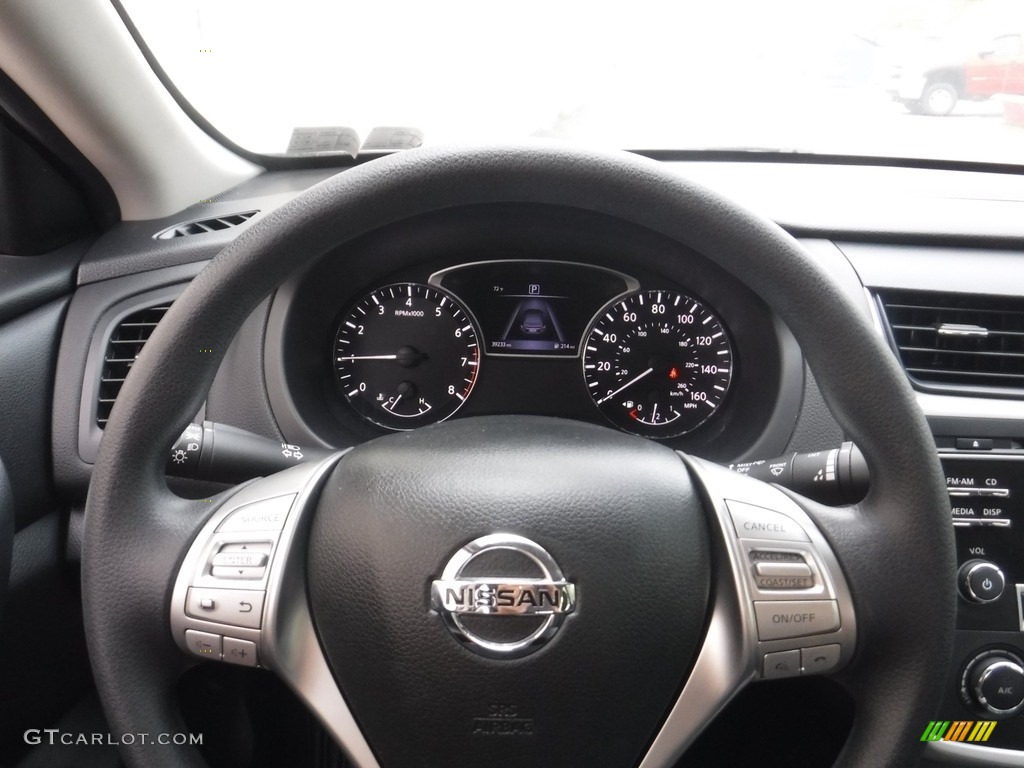 2017 Altima 2.5 S - Super Black / Charcoal photo #21