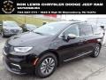 2023 Brilliant Black Crystal Pearl Chrysler Pacifica Hybrid Limited  photo #1