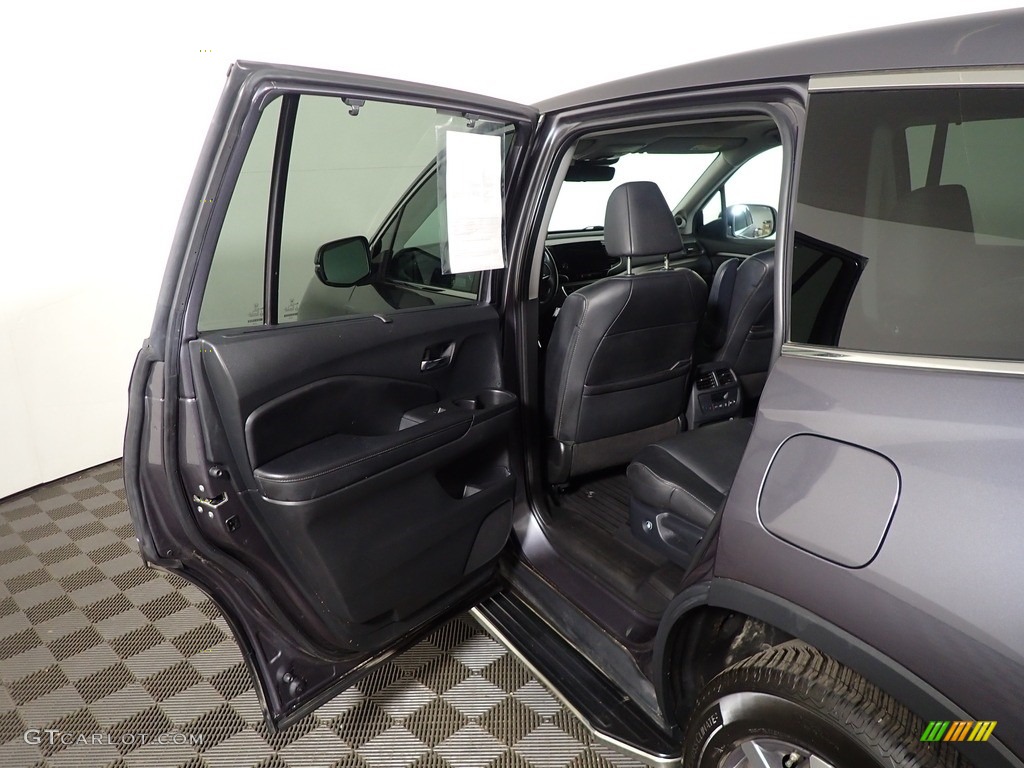 2020 Pilot EX-L AWD - Modern Steel Metallic / Black photo #31