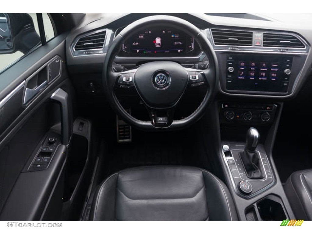 2020 Tiguan SEL Premium R-Line 4MOTION - Deep Black Pearl / Titan Black photo #5