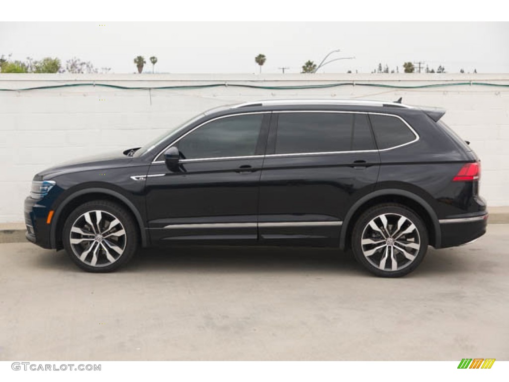 2020 Tiguan SEL Premium R-Line 4MOTION - Deep Black Pearl / Titan Black photo #8