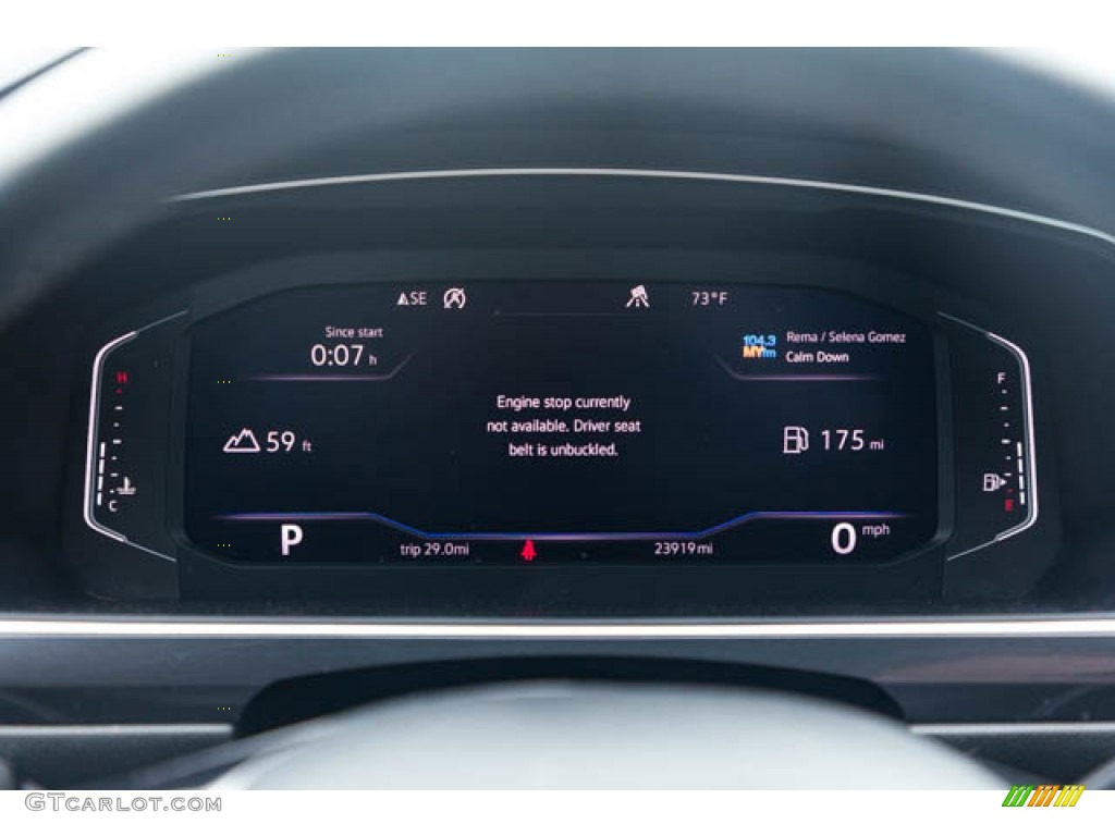 2020 Tiguan SEL Premium R-Line 4MOTION - Deep Black Pearl / Titan Black photo #28