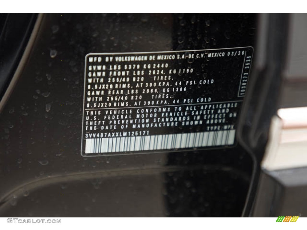 2020 Tiguan SEL Premium R-Line 4MOTION - Deep Black Pearl / Titan Black photo #41