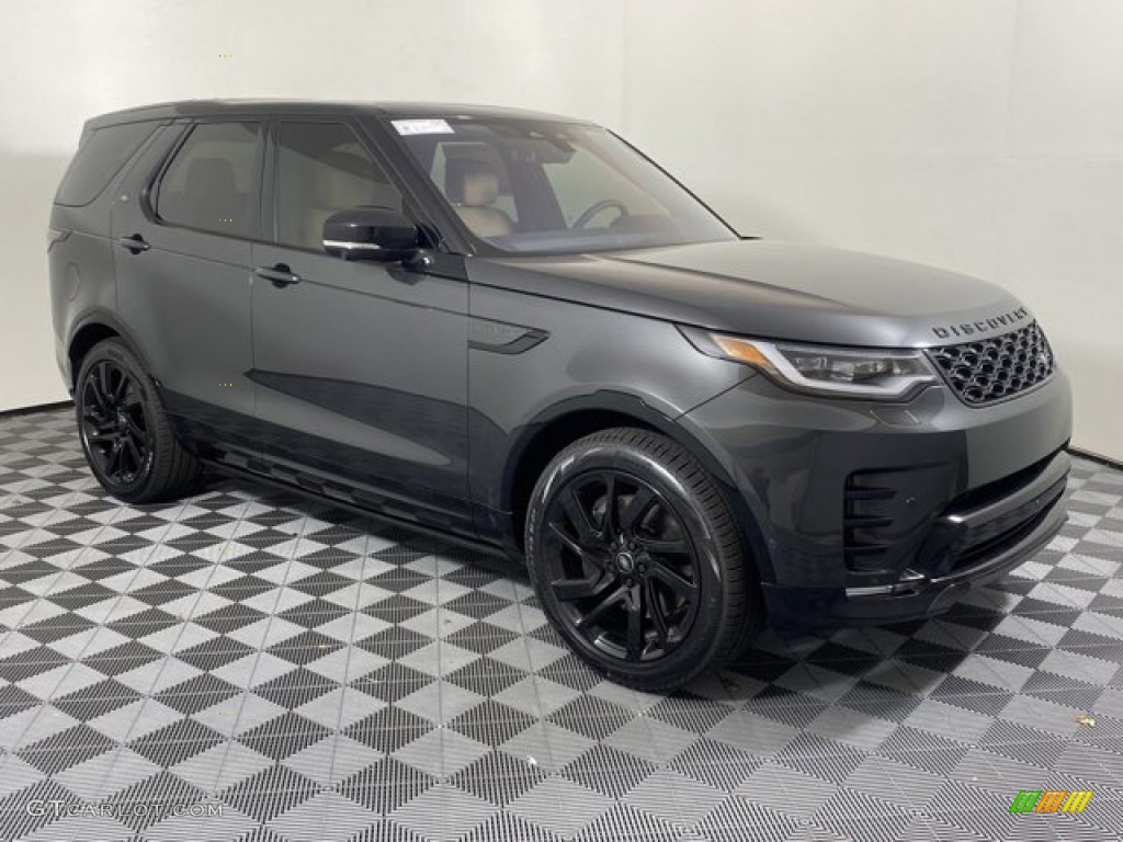 Carpathian Gray Metallic 2023 Land Rover Discovery P360 HSE R-Dynamic Exterior Photo #146186397