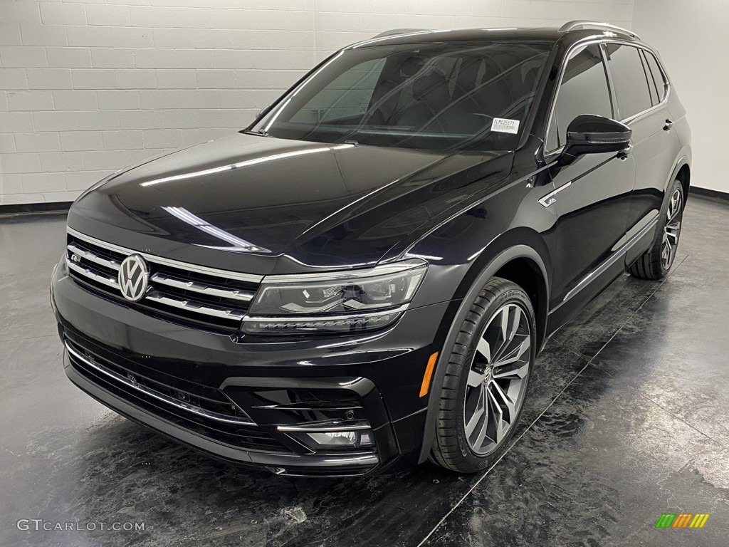 2020 Tiguan SEL Premium R-Line 4MOTION - Deep Black Pearl / Titan Black photo #44