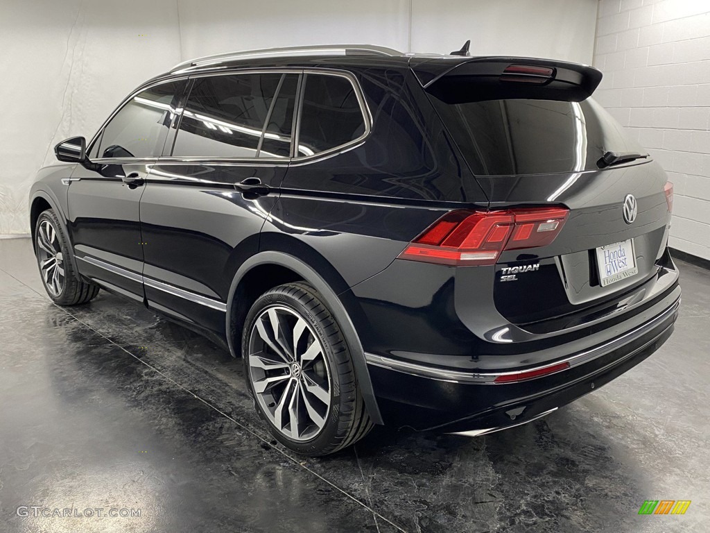 2020 Tiguan SEL Premium R-Line 4MOTION - Deep Black Pearl / Titan Black photo #46