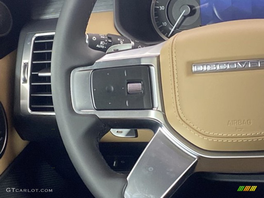 2023 Land Rover Discovery P360 HSE R-Dynamic Caraway/Ebony Steering Wheel Photo #146186490