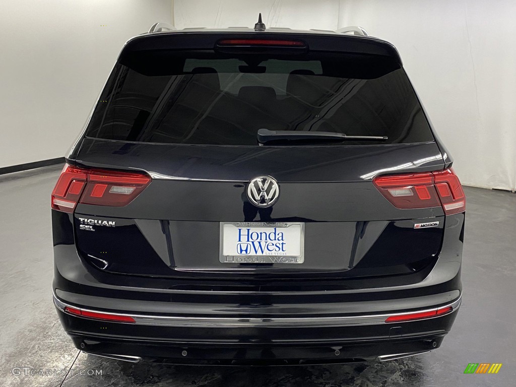 2020 Tiguan SEL Premium R-Line 4MOTION - Deep Black Pearl / Titan Black photo #47