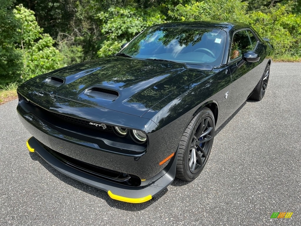 2023 Challenger SRT Hellcat JailBreak - Pitch Black / Demonic Red/Black photo #2
