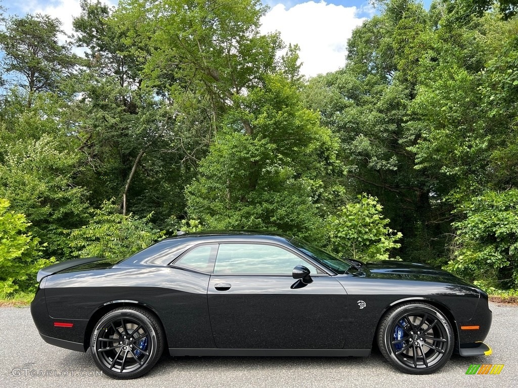 Pitch Black 2023 Dodge Challenger SRT Hellcat JailBreak Exterior Photo #146187375