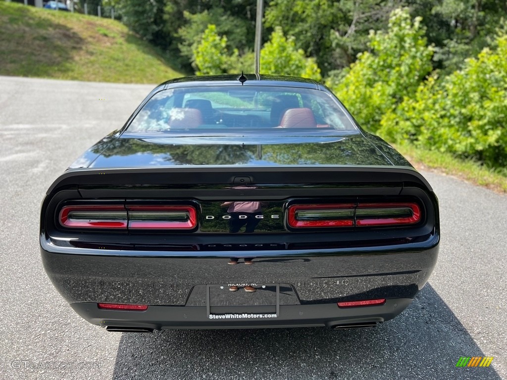 2023 Challenger SRT Hellcat JailBreak - Pitch Black / Demonic Red/Black photo #7