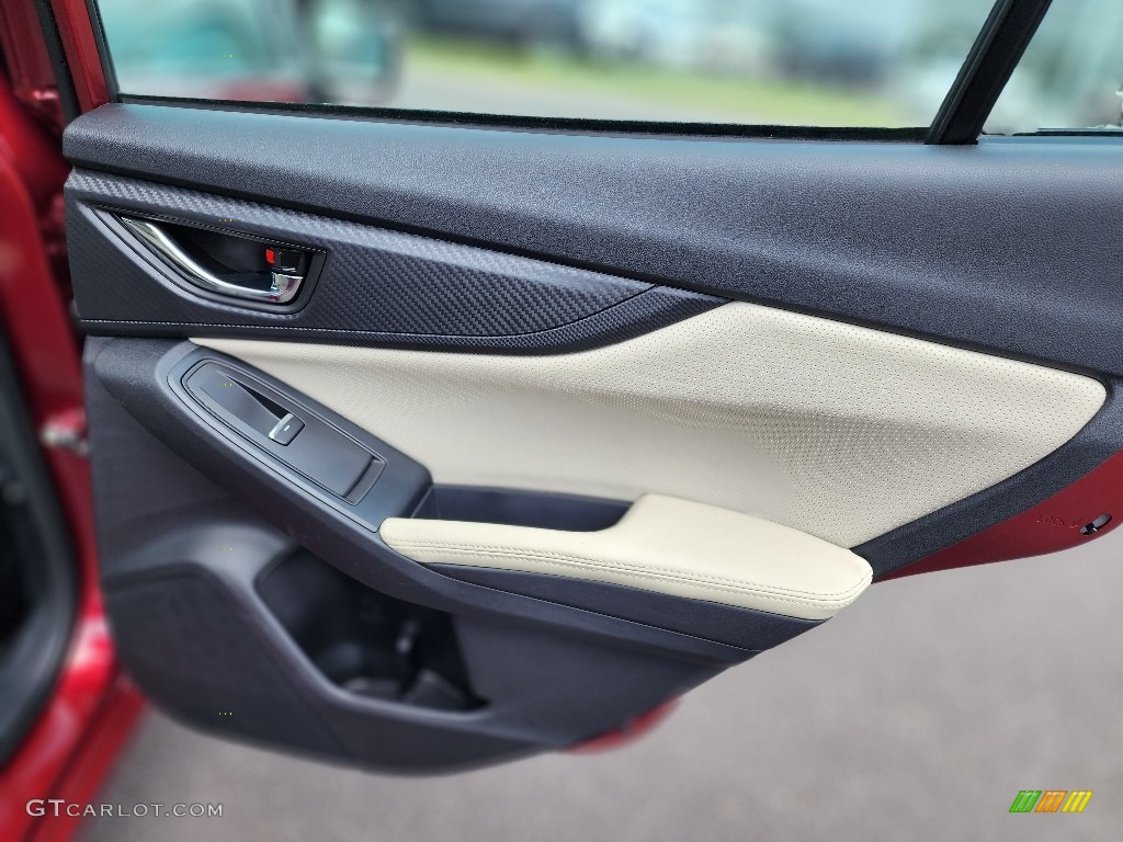 2019 Subaru Impreza 2.0i Limited 5-Door Ivory Door Panel Photo #146187495