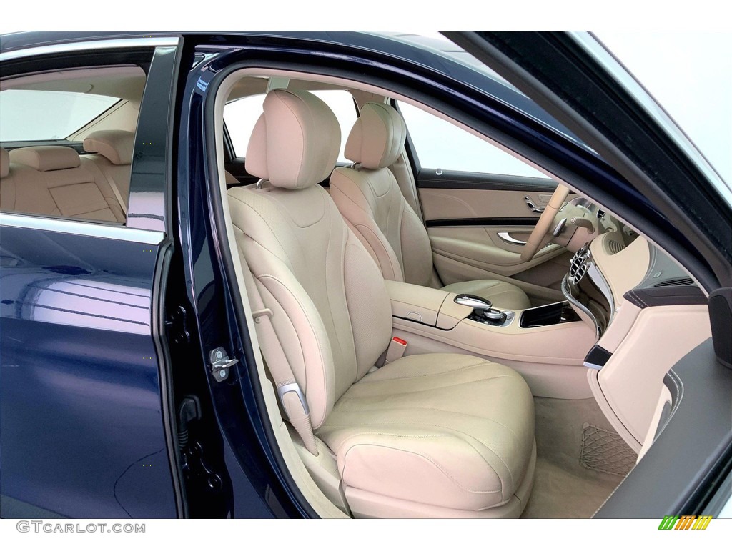 Silk Beige/Espresso Brown Interior 2020 Mercedes-Benz S 450 Sedan Photo #146187528