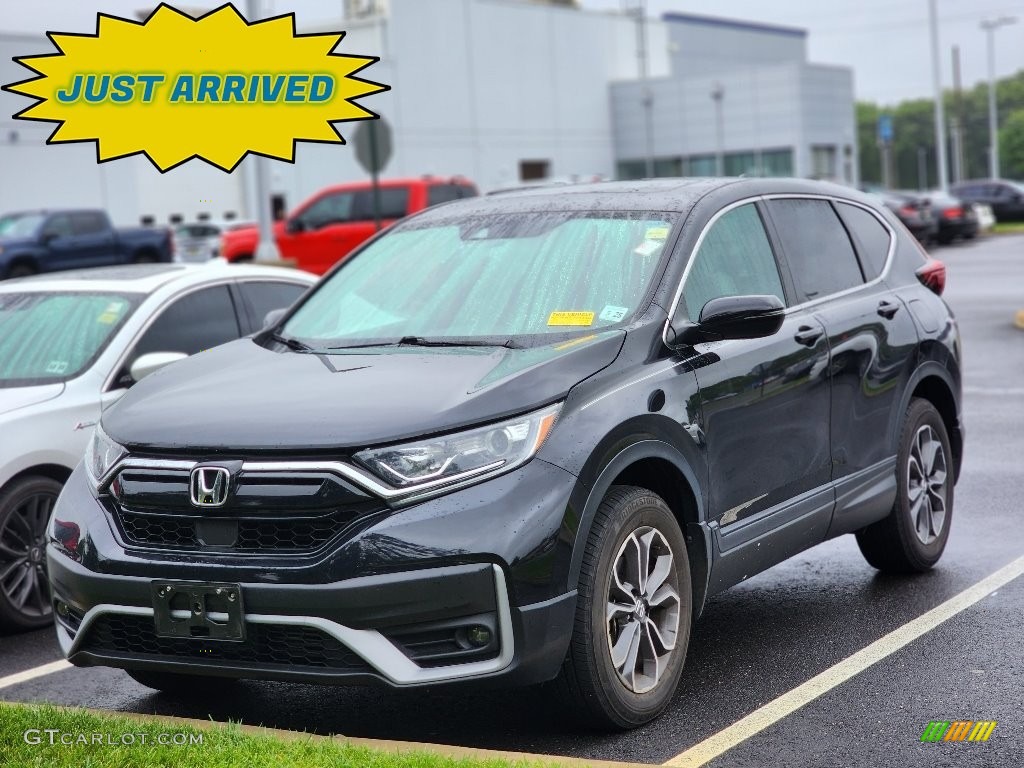 2020 CR-V EX-L AWD - Crystal Black Pearl / Gray photo #1