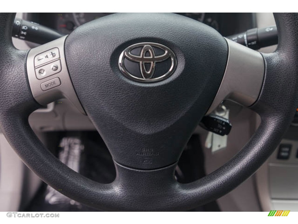 2013 Toyota Corolla LE Ash Steering Wheel Photo #146187797