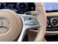 Silk Beige/Espresso Brown Steering Wheel Photo for 2020 Mercedes-Benz S #146187951