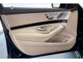 Silk Beige/Espresso Brown 2020 Mercedes-Benz S 450 Sedan Door Panel