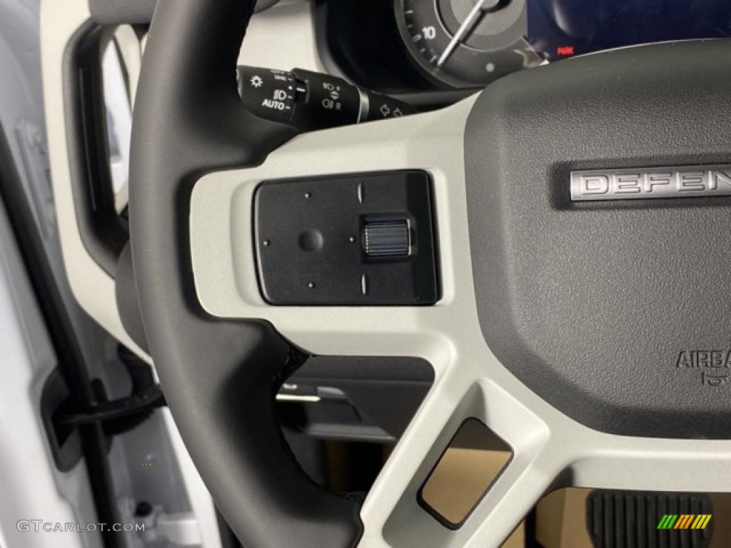 2023 Land Rover Defender 90 X-Dynamic SE Ebony Steering Wheel Photo #146188175