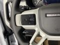 Ebony 2023 Land Rover Defender 90 X-Dynamic SE Steering Wheel