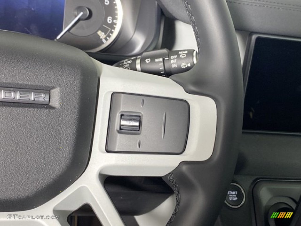 2023 Land Rover Defender 90 X-Dynamic SE Ebony Steering Wheel Photo #146188192