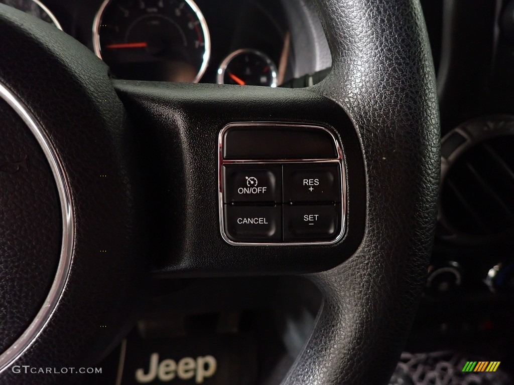 2015 Wrangler Sport 4x4 - Hydro Blue Pearl / Black photo #21