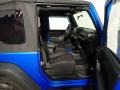 2015 Hydro Blue Pearl Jeep Wrangler Sport 4x4  photo #24