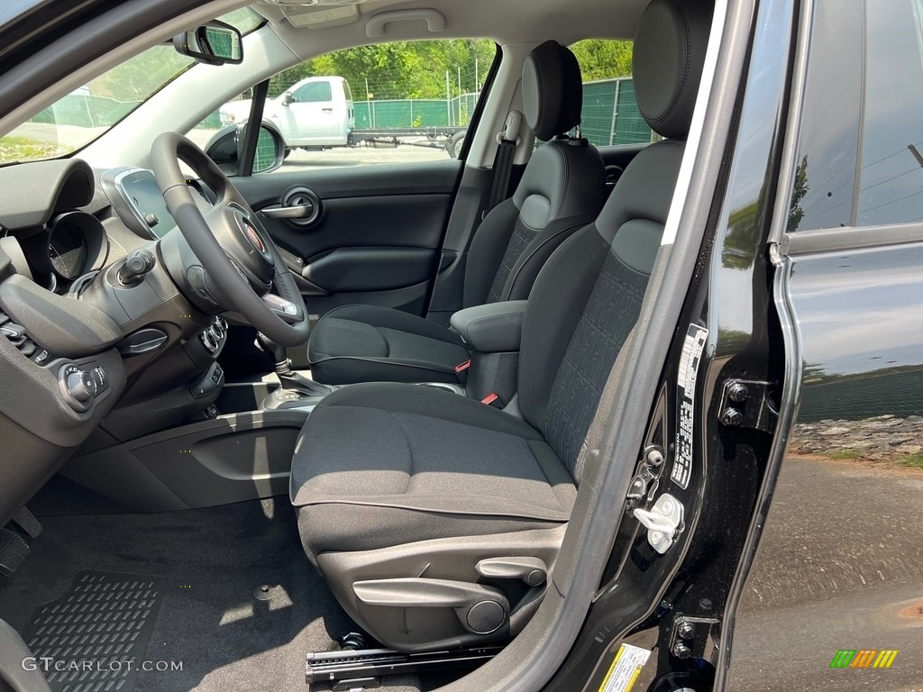 Black Interior 2023 Fiat 500X Pop AWD Photo #146188287