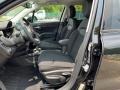 Black 2023 Fiat 500X Pop AWD Interior Color