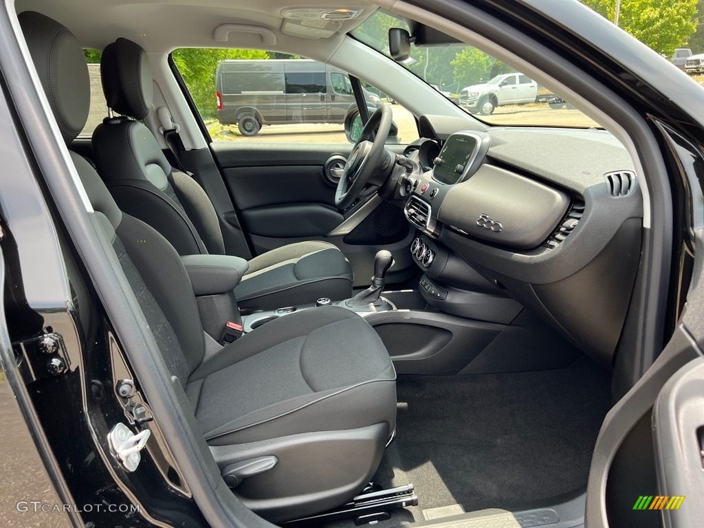 Black Interior 2023 Fiat 500X Pop AWD Photo #146188434