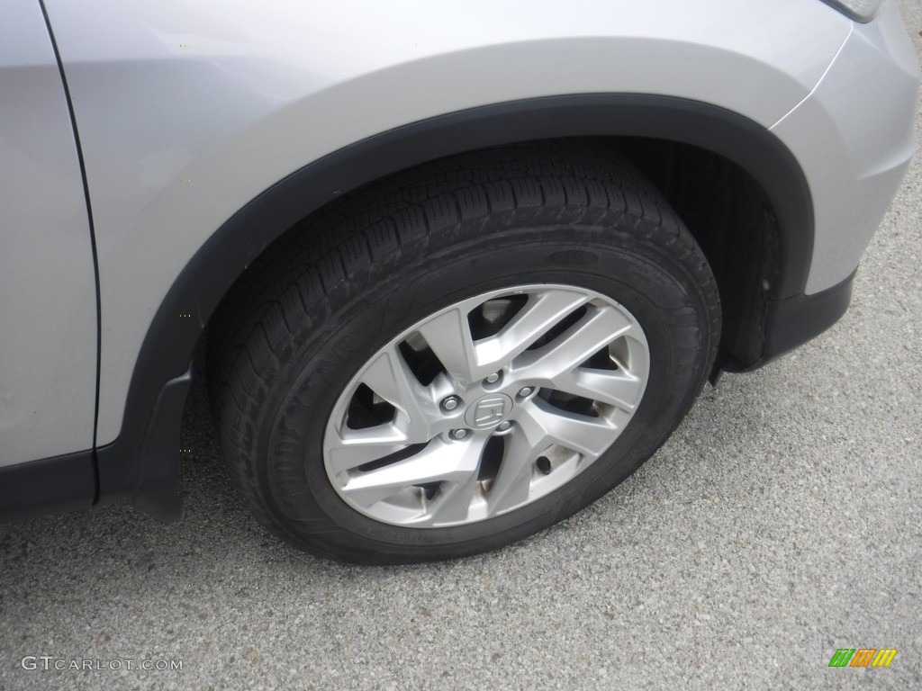 2015 CR-V EX AWD - Alabaster Silver Metallic / Gray photo #4