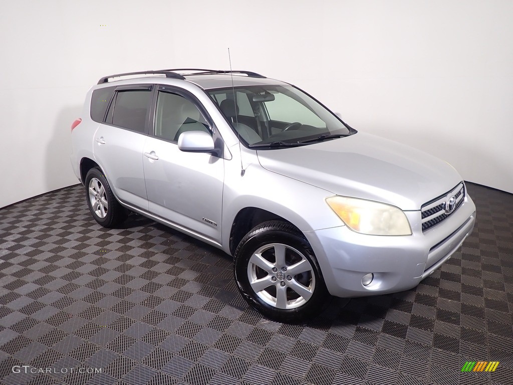 2008 RAV4 Limited 4WD - Classic Silver Metallic / Ash photo #6