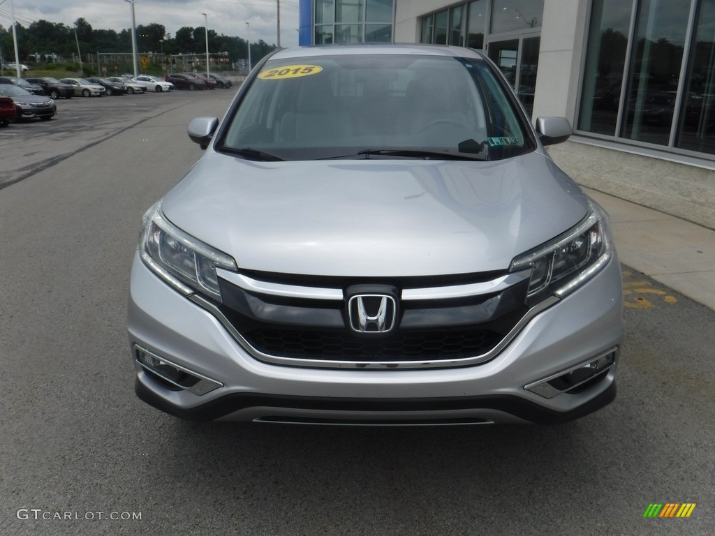 2015 CR-V EX AWD - Alabaster Silver Metallic / Gray photo #6