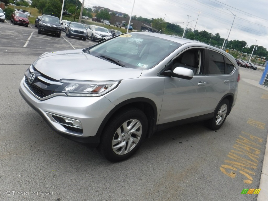 2015 CR-V EX AWD - Alabaster Silver Metallic / Gray photo #1