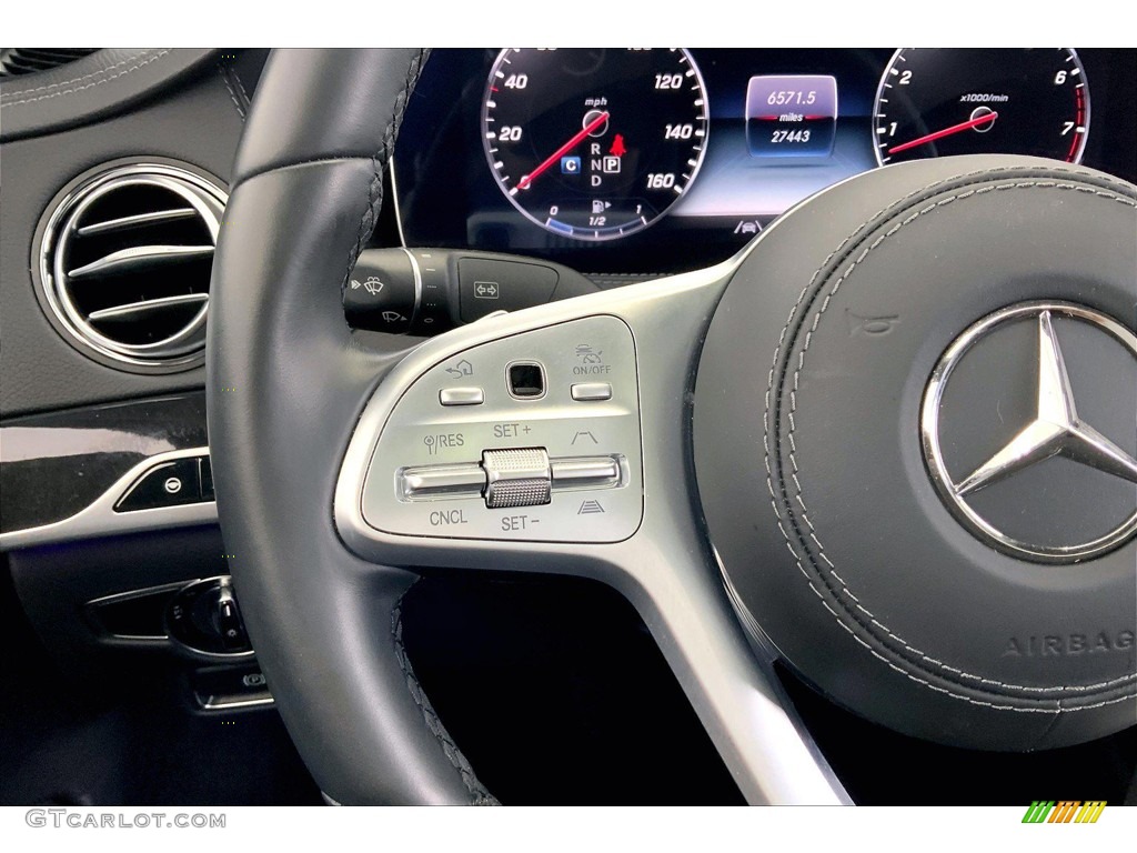 2020 S 450 Sedan - Iridium Silver Metallic / Black photo #21