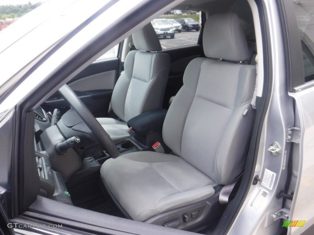 2015 CR-V EX AWD - Alabaster Silver Metallic / Gray photo #16