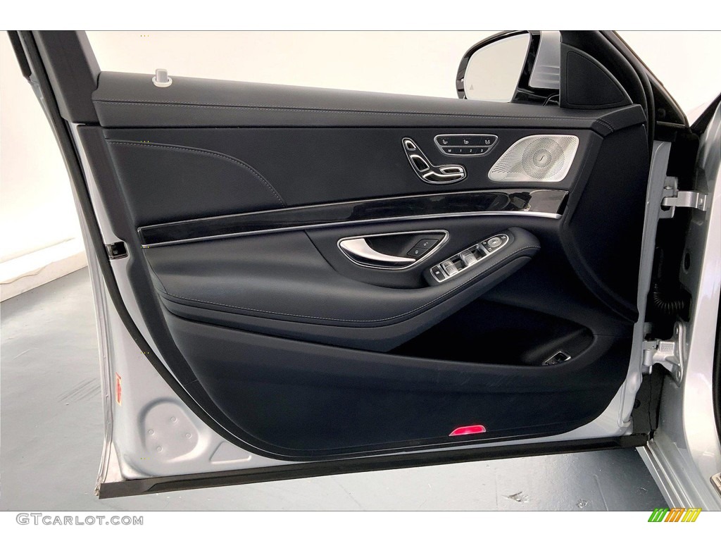 2020 Mercedes-Benz S 450 Sedan Black Door Panel Photo #146188920