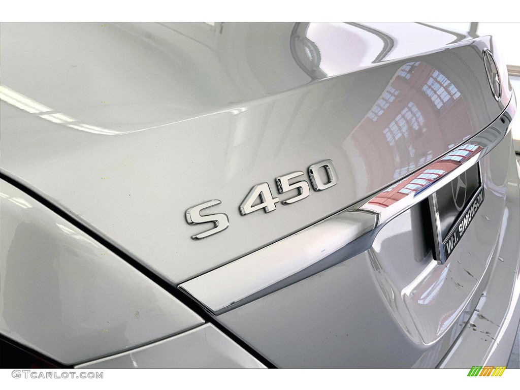 2020 S 450 Sedan - Iridium Silver Metallic / Black photo #31