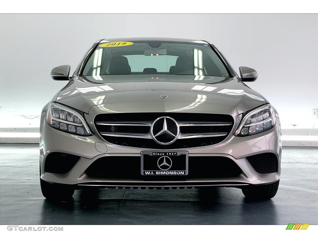 2019 C 300 Sedan - Selenite Grey Metallic / Black photo #2