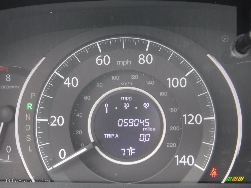 2015 CR-V EX AWD - Alabaster Silver Metallic / Gray photo #32