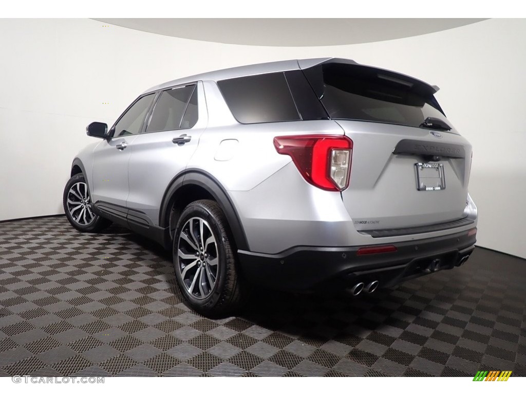 2021 Explorer ST 4WD - Iconic Silver Metallic / Ebony photo #11