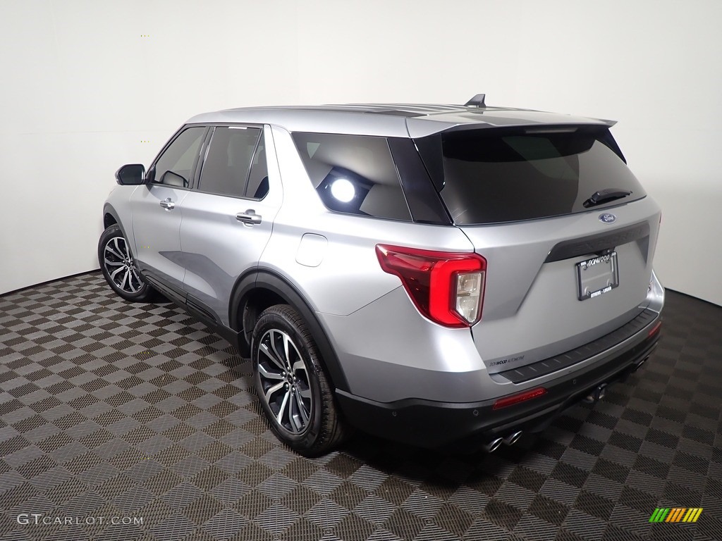 2021 Explorer ST 4WD - Iconic Silver Metallic / Ebony photo #12